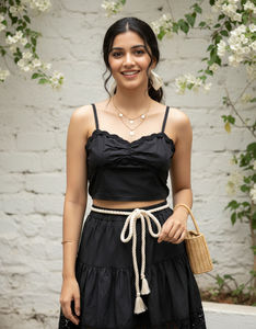 กระโปรงผ้าฝ้ายสไตล์ยุค 60 สำหรับผู้หญิง น้ำหนักเบา สวมใส่สบาย ระบายอากาศได้ดี มีสไตล์ เหมาะสำหรับใส่ลำลอง ทำงาน เดินทาง และใส่ในชีวิตประจำวัน - Product Image 4