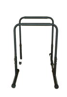 Barre de trempette robuste de haute qualité Gym fitness Squat rack Power Exercise barre parallèle réglable
