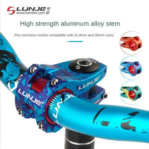 Vástago para <span class=keywords><strong>manillar</strong></span> de bicicleta <span class=keywords><strong>Mtb</strong></span> Power Short 35mm/55mm Mountain Road Bike Puente ajustable 31,8mm Vástago para ciclismo Piezas de bicicleta - Product Image 3