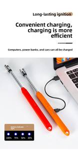 Briquet électrique à impulsions Dericsson pour cuisine, rechargeable par USB-C, allumeur à arc pour bougies d'aromathérapie - Product Image 4