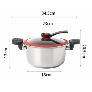 High Quality Slow Cooker Non Stick Pot Universal The Micro Pressure Cooker
