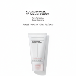 Nettoyant Moussant au Collagène 150ml Éclaircissant Raffermissant Apaisant Hydratant Nettoyage en Profondeur Améliore la Rugosité Soin Doux du Visage pour Femmes - Product Image 2