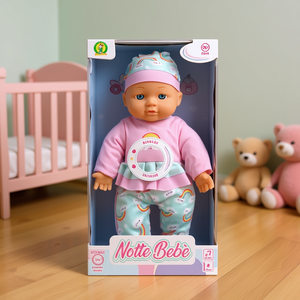 Poupée bébé Notte Bebe 33 cm avec sons pour les jeux d'enfants - Product Image 2