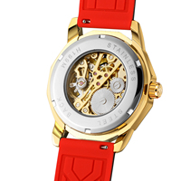 Forsining Nouvelle Montre Homme Squelette Lumineuse Personnalisable avec Logo Livraison Rapide Montre Mécanique à Remontage Manuel pour Homme