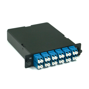 Casete de Fibra Óptica Monomodo MPO MTP de 12 LC Dúplex y 24 Fibras para Panel de Conexiones, Fabricación OEM - Product Image 3