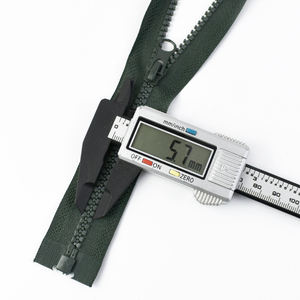 Deepeel AP177 5 # accessoires de couture fermeture éclair à extrémité ouverte pour la couture veste manteau tailleur vêtements sacs fermeture éclair <span class=keywords><strong>Kit</strong></span> de réparation fermetures éclair résine - Product Image 6