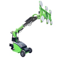 Chariot à vide pour l'équipement, machine à poser des carreaux de marbre, élévateur de verre électrique avec conception télescopique pour les vitriers