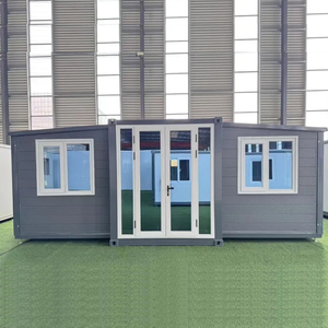Maison conteneur modulaire pliante portable personnalisée Panneau sandwich préfabriqué de 20 pieds 40 pieds pour cuisine salle de bain centre commercial immeuble de bureaux - Product Image 2