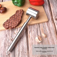 Outil durable de marteau d'attendrisseur de viande de maillet de viande d'acier inoxydable pour