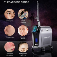 Máquina Láser NdYag Q-Switch de Alta Calidad de 350ps para Eliminación de Tatuajes, Longitudes de Onda de 532nm/1064nm, Uso Comercial