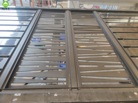 Porte coulissante en aluminium - Gamme Laser Deco Porte coulissante intelligente -mjyt Gate Company