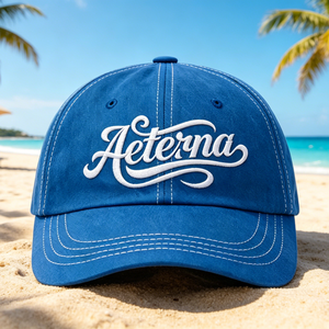Casquette en sergé de coton style Dad Hat, design classique à 6 panneaux, boucle métallique réglable, unisexe, idéale pour les tenues décontractées et les activités de plein air - Product Image 4