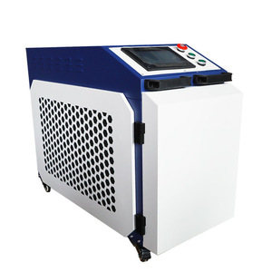 Machine de nettoyage au laser portable, laser à fibre, acier inoxydable, métal, élimination de la rouille, de la peinture et de l'huile, multifonctionnelle - Product Image 1