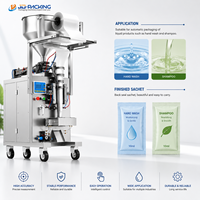 Machine de remplissage et d'emballage automatique pour gel de silice, shampoing, miel, pâtes, mayonnaise, gelée, sauce, gel glacé et bâtonnets de désinfectant pour les mains
