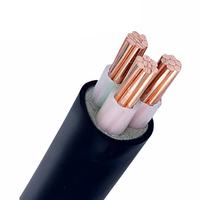 Câble d'alimentation industriel YUWAN YJV3*95+1*50 450V basse tension, conducteur en cuivre flexible 3*95+1*50, gaine PVC, classe C, ignifuge