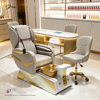 Fauteuil Pédicure Massage Luxe Moderne Professionnel pour Salon de Manucure et Spa