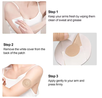 Patchs imperméables pour capteur de glycémie Mouth&Body avec bande de fixation