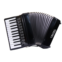 Professional Diatonic Accordion Adults Graded Performance Beginner Keyboard Instrument 25 Keys 12 Bass 3 Chords Eco-friendly ABS