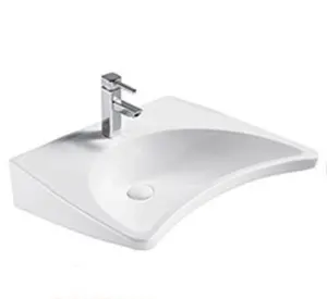 Ubest sıhhi tesisat engelli lavabo ile banyo tutamağı banyo lavabo banyo Vanity engelli lavabo