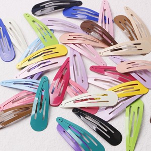 7cm goutte d'eau BB émail coloré été polyvalent accessoires pour femmes pince à cheveux transfrontalier exclusif couleur mélangée en gros - Product Image 6