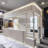 Stand d'exposition modulaire en bois personnalisé, construction rapide en 30 minutes, stand personnalisé, stand d'exposition