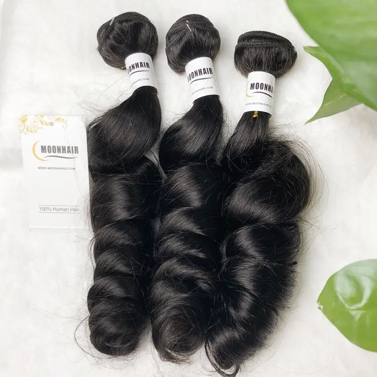 7A Garde 100% Malaysian Loose Wave Virgin Human Hair Weaving Weft And Silk Top Lace Closure With Baby Hair