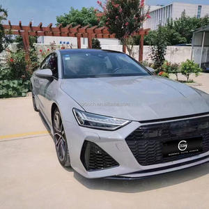 طقم هيكل سيارة Rs7 لأودي A7 S7 ترقية المصد الأمامي والخلفي A7 مصدات سيارة مصدات جانبية تنورة Rs7 طقم هيكل - Product Image 5