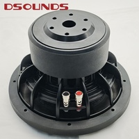 Haut-parleur de caisson de basses de 8 pouces pour système audio de voiture, double 4 OHM, haut-parleur de caisson de basses de voiture, double aimant et double bobine mobile de 2 pouces pour système audio de voiture