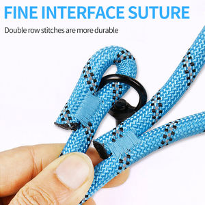 Vente en gros Harnais pour chien Collier à poignée résistante Harnais pour chien Ensembles de laisse Colliers et laisses pour animaux de compagnie Autres produits - Product Image 4