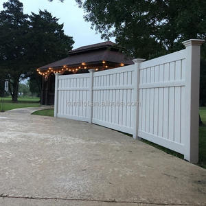 Resistencia UV PVC Semi Privacidad Jardín <span class=keywords><strong>vertical</strong></span> semi-Privacidad Esgrima Tablero semi privacidad vinilo valla celosía - Product Image 3