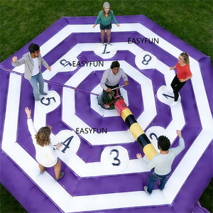 EASYFUN – Jeux de carnaval personnalisés en usine, machine Wipeout <span class=keywords><strong>pas</strong></span> chère, jeux Wipe Out pour adultes en extérieur, équipement de <span class=keywords><strong>location</strong></span> pour fêtes - Product Image 6