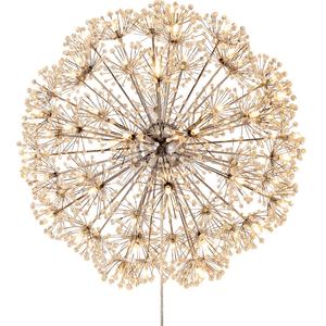 【高評価】屋外用 AC12V ステンレススチール アクリルフラワー LEDタンポポライト 高品質 IP65防水規格 - Product Image 6