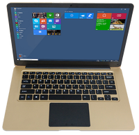 Ordinateurs portables de jeu ultra minces Intel 1.6ghz 4gb + 64gb Win10 Quad-core ordinateur portable pour le bureau et la maison