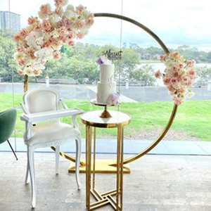 Arco de Boda y Soporte <span class=keywords><strong>para</strong></span> Pastel de Quinceañera, Acero Inoxidable, Dorado y Plateado, 2 Metros de Altura, Diseño Duradero, Forma Personalizada - Product Image 4