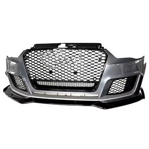 Kit Carrozzeria Stile RS3 con Paraurti Anteriore, Griglia Nera e Labbro Anteriore per <span class=keywords><strong>Audi</strong></span> <span class=keywords><strong>A3</strong></span> S3 8V 2013 <span class=keywords><strong>2014</strong></span> 2015 2016 - Product Image 1