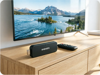 Sumavision Easy Media Player 2026 WiFi5 OTT 4K Negro STB 1GB+8GB Quad Core Android 9.0 TV Box BT Control Remoto por Voz HDR/H265 12 Meses