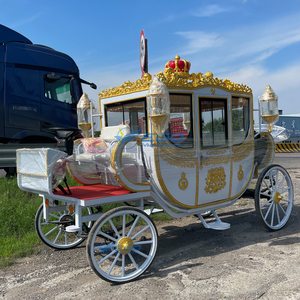 Carruaje Real Eléctrico de Calabazas para Bodas y Turismo, de Alta Calidad, Blanco, el Más Vendido, Modelo 2025, a la Venta - Product Image 5