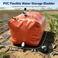 Großer Faltbarer PVC-Wassertank Flexibler Wasserspeicherbehälter Maßanfertigung Möglich