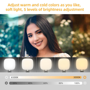 New Magnetic Mini <b>Phone</b> Fill Light Mirror Extendable Design Desktop Video Conference Live Streaming Light - Product Image 4
