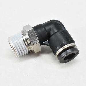 Sambungan Selang Udara Pneumatik Plastik Reduksi 90 Derajat PL 1/8 1/4 <span class=keywords><strong>3</strong></span>/8 1/<span class=keywords><strong>2</strong></span> Inci Tabung 01 02 03 04 BSP / NPT Berulir - Product Image 6