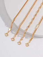 Bijoux fantaisie, collier ras de cou en argent sterling 925 pour femmes, tendance, perles d'abacus, plaqué or 3 mm