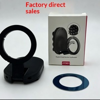 Nouveau support de téléphone magnétique pliable avec ventouse en silicone, rotation à 360 degrés, support universel portable pour lit