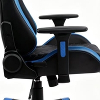 Chaise de bureau ergonomique pivotante en gros pour la maison, avec roulettes en PU, confortable et inclinable, idéale pour le gaming