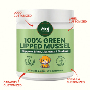 Suplemento OEM en Polvo para Cadera y Articulaciones de Perros con Mejoramiento de la Movilidad y Flexibilidad, con Glucosamina y Condroitina, <span class=keywords><strong>a</strong></span> Base de Mejillón de Labio Verde - Product Image 2