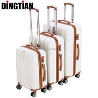 Personnalisé Abs Smart Traveling Sacs de voyage à main Bagages cabine Ensembles de valises Sacs à roulettes Offre Spéciale Mode luxe unisexe