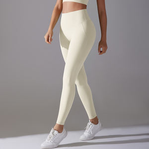 Leggings de <span class=keywords><strong>Yoga</strong></span> Ajustados de Cintura Alta <span class=keywords><strong>para</strong></span> Gimnasio <span class=keywords><strong>para</strong></span> <span class=keywords><strong>Mujer</strong></span>, Pantalones Deportivos de Fitness con Logotipo Personalizado - Product Image 4