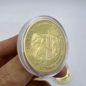 Billete Conmemorativo de las Siete <span class=keywords><strong>Maravillas</strong></span> <span class=keywords><strong>del</strong></span> <span class=keywords><strong>Mundo</strong></span>, Moneda Conmemorativa Fundida a Presión, Insignia Conmemorativa de Metal, Moneda de Plástico Coleccionable - Product Image 3