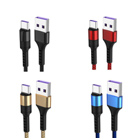 5A Quick Charge Super Fast USB Type C Chargeur de câble de charge pour smartphones