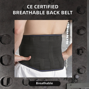 Cinturón de Soporte Lumbar Ajustable y Ligero con Soporte para la Espalda Baja para Protección en Levantamiento de Pesas y Corrección de Postura, Alivio del Dolor - Product Image 2