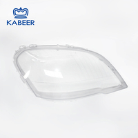 Verre de phare de l'usine Kabeer, lentille de phare, couvercle en plastique pour W164